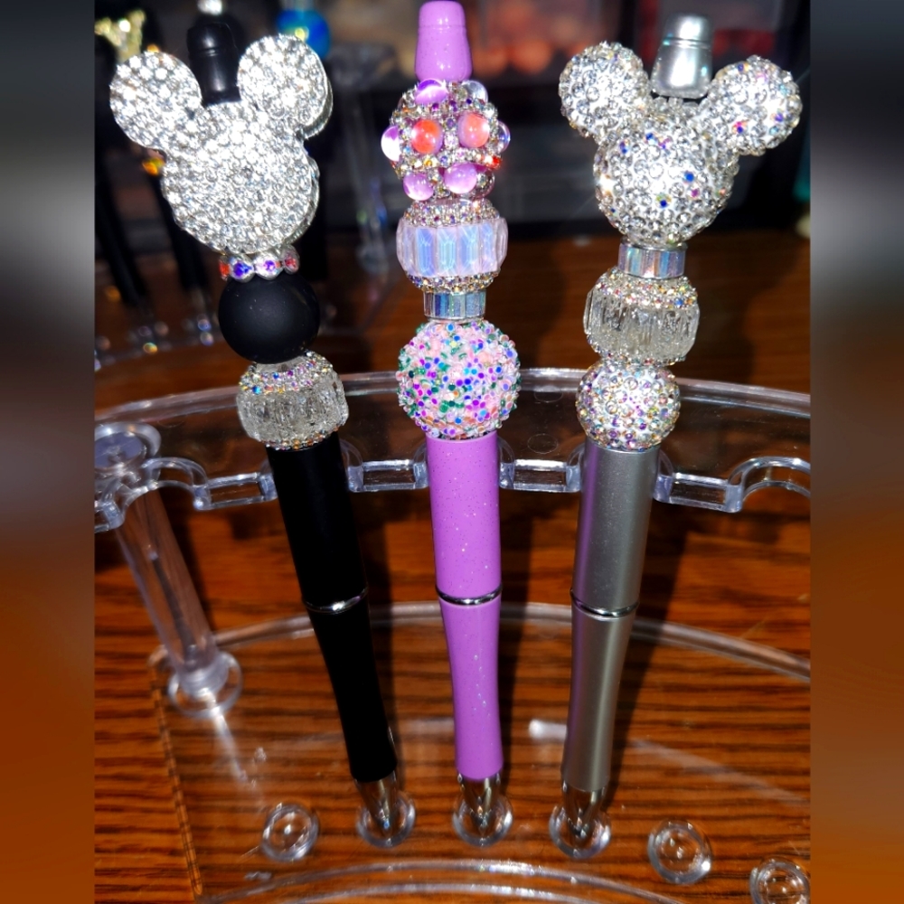 Custom Bling Beaded Pens